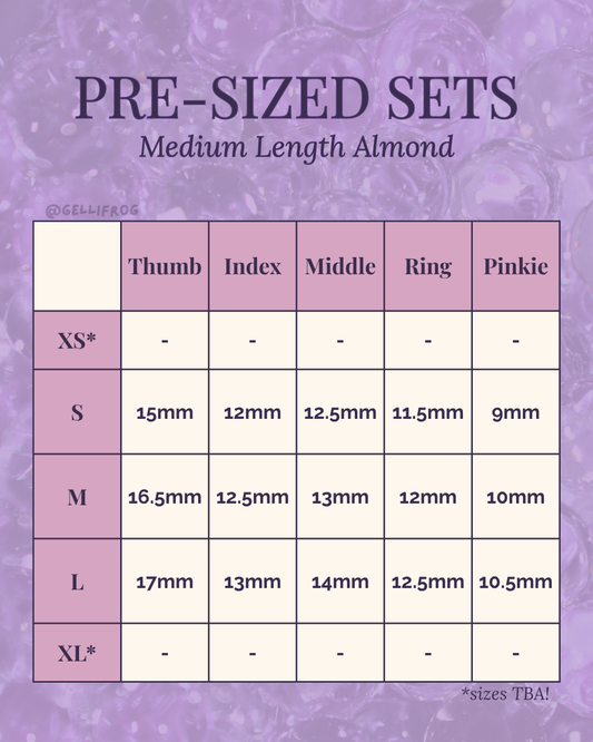 Blue Marble – Medium Almond Pale Blue Press-On Nails | Handmade Gel Set