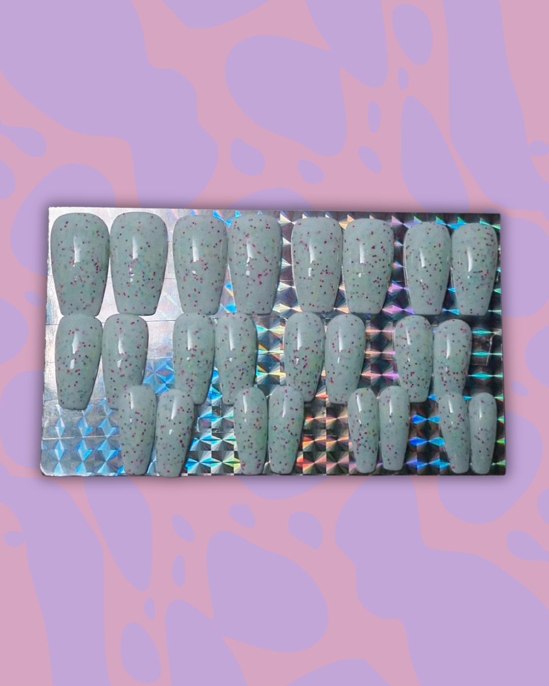Medium Coffin Fit Kit – Pastel Fruit Tingle Press-On Nails | Free Shipping + 40% Off Next Set